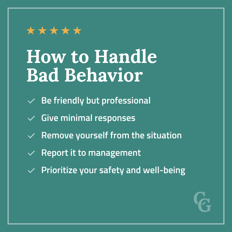 Cart Girl Behavior Tips